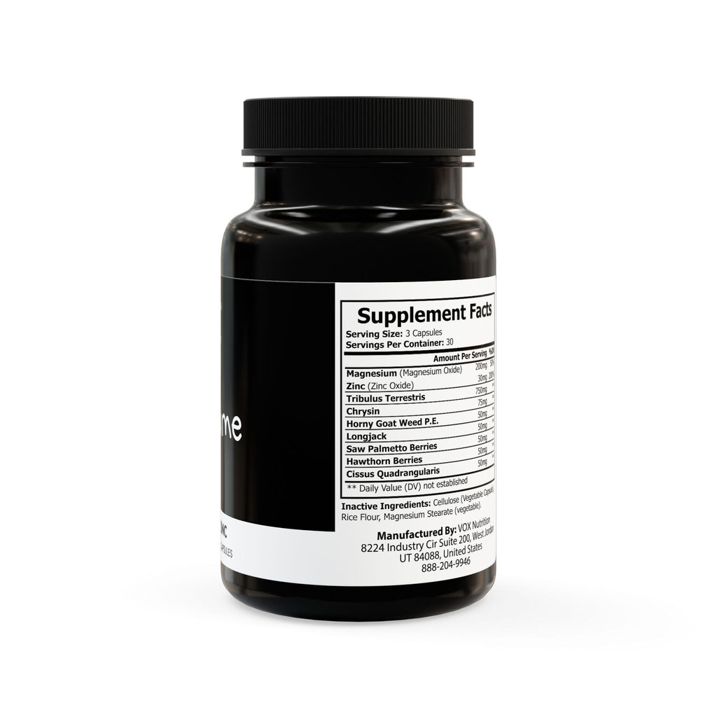 "Consume" - Magnesium Zinc Supplement (90 Capsules)