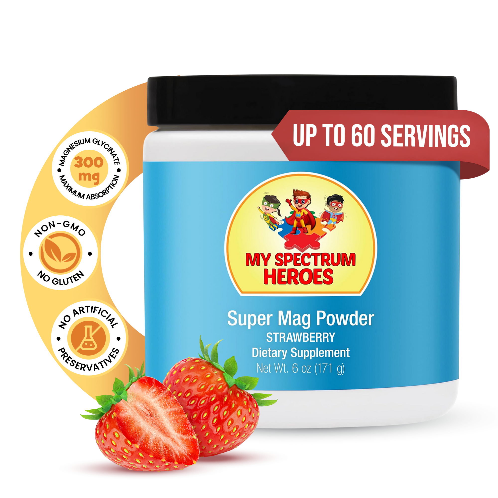 Super Mag Powder – Magnesium Supplement for Wellness & Balance